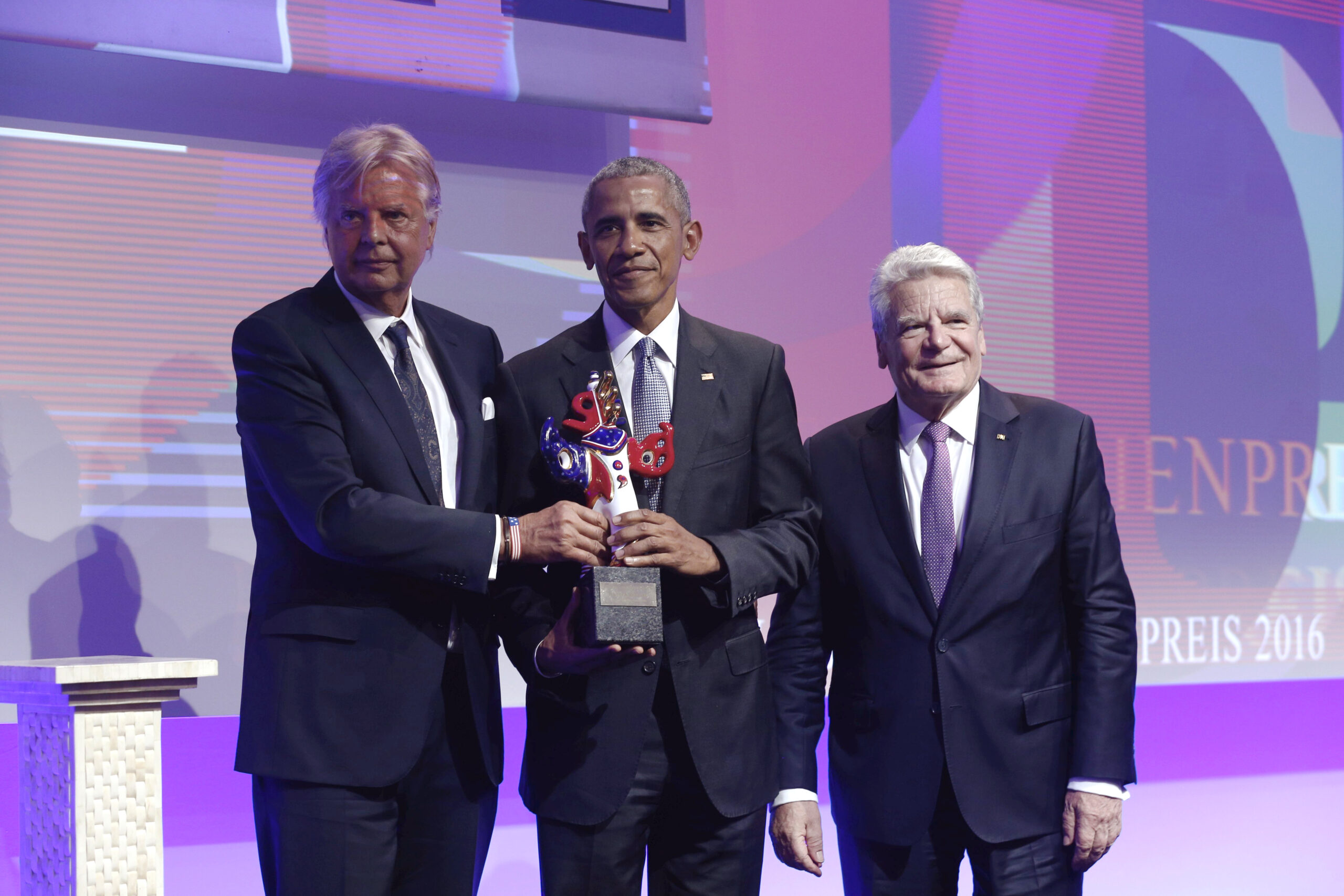 2016 Barack Obama - Deutscher Medienpreis